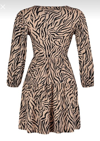 Trendyol & Milla Zebra Desenli Elbise
