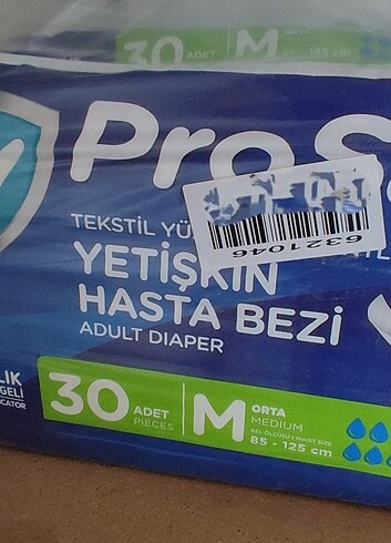 6 Beden: 16+ kg Beden YAŞLİ Hasta bezi 