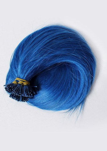 Gerçek saç renkli mavi - Görsel 3