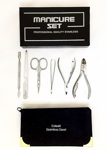 Profesyonel Mat Renkli Manikür Seti - Görsel 2