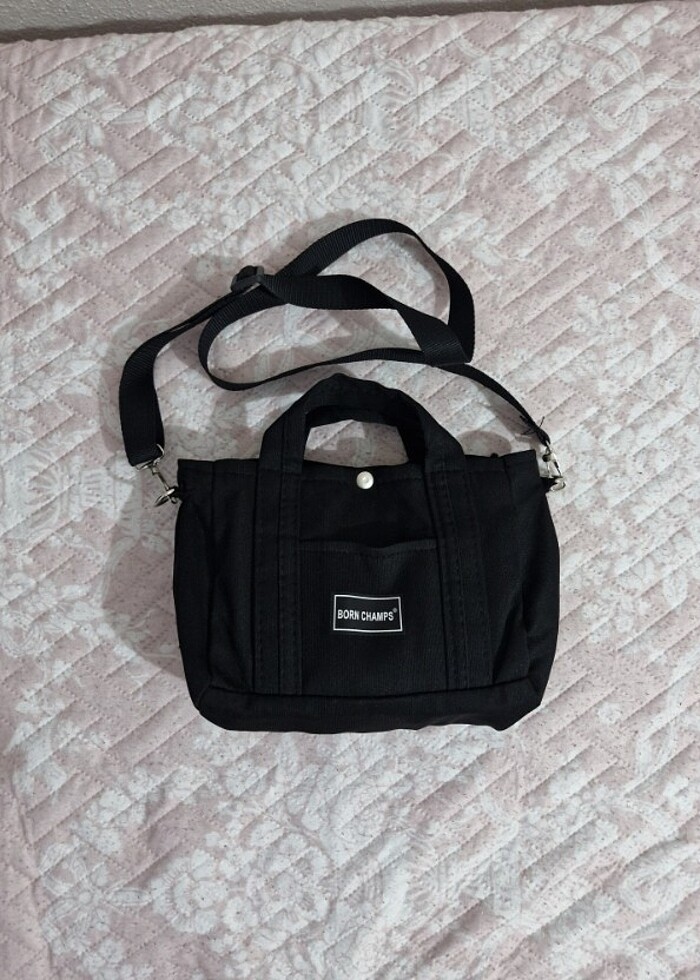 siyah askılı çanta - Görsel 2