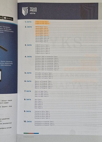 coğrafya ayt soru bankası - Görsel 2