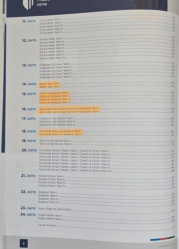 coğrafya ayt soru bankası - Görsel 3