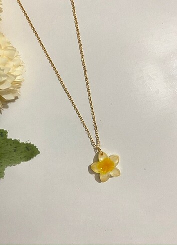 lotus gold kolye - Görsel 3