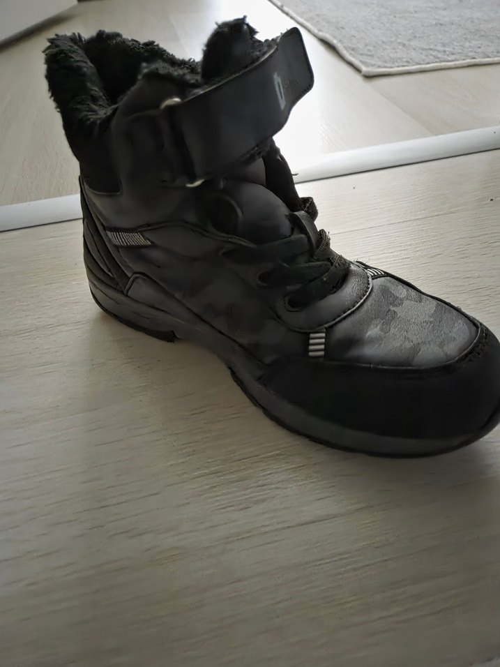 Erkek Çocuk Siyah Bot - Görsel 3