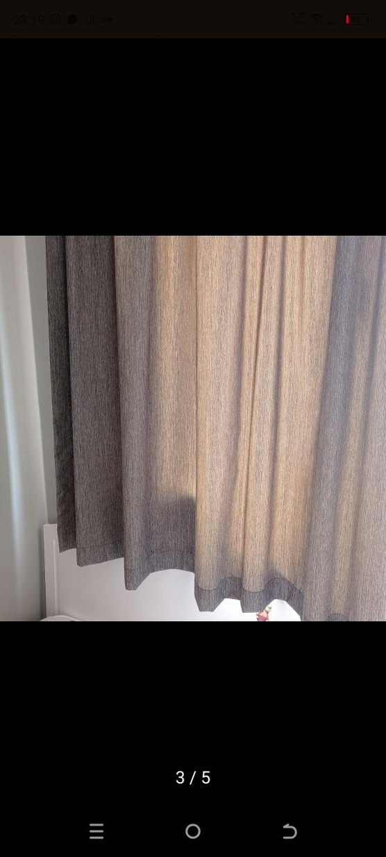 Brillant Gri Perde Blackout - Görsel 4