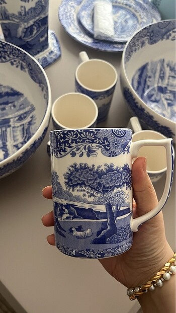  Beden mavi Renk Spode