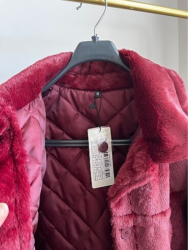 m Beden bordo Renk PELUŞ MONT