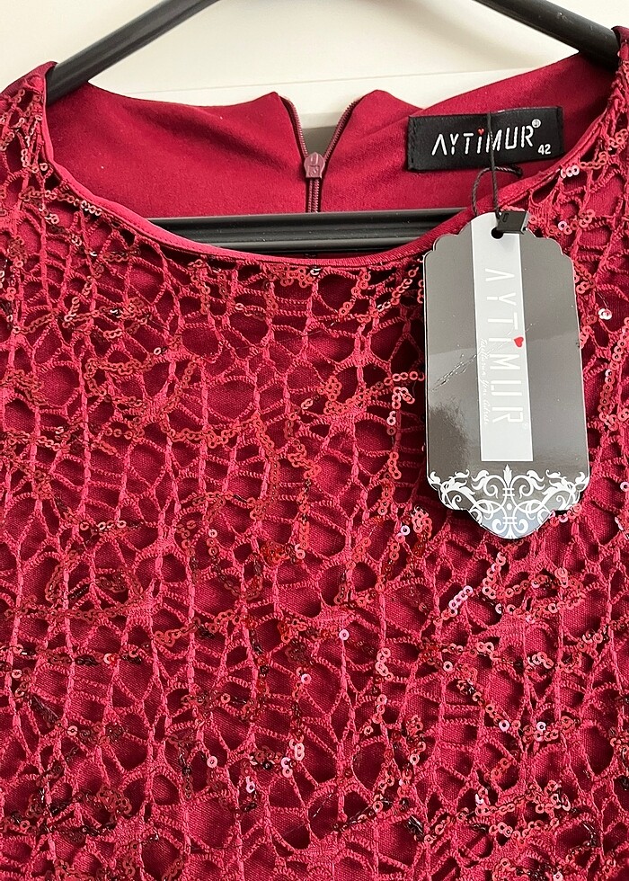 Şifon abiye elbise - Görsel 2