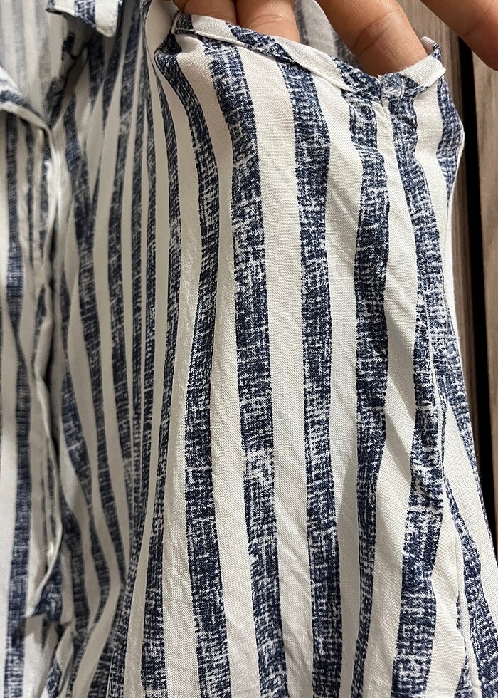 crop gömlek - Görsel 5