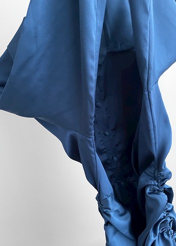 Saten elbise - Görsel 4