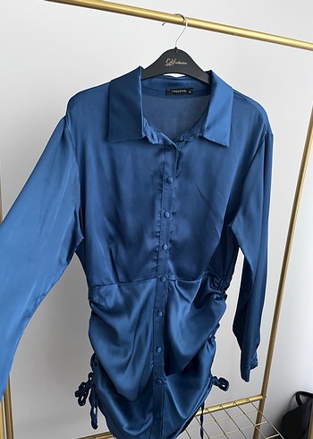 Saten elbise - Görsel 3