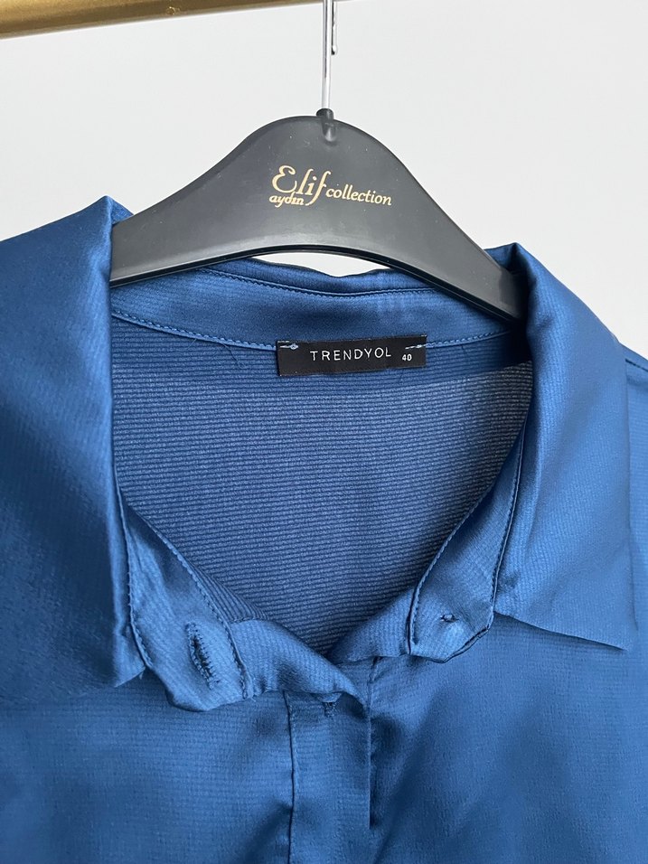 Saten elbise - Görsel 2