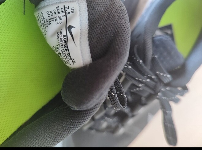 NİKE PEGASUS 36 SHIELD 38.5 NO 24.5 CM - Görsel 6