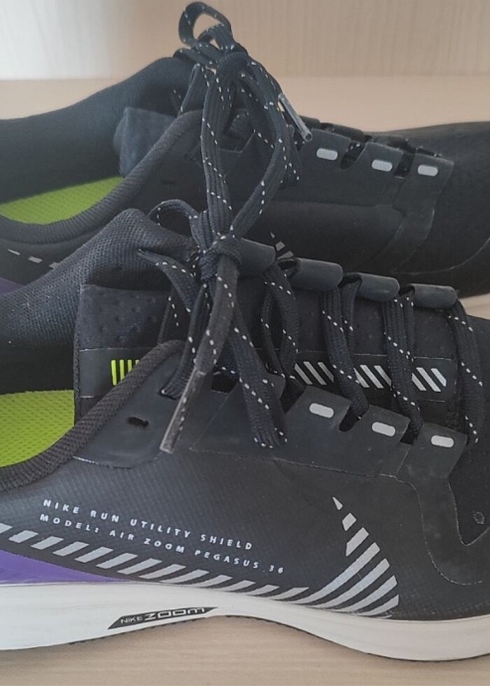 NİKE PEGASUS 36 SHIELD 38.5 NO 24.5 CM - Görsel 3