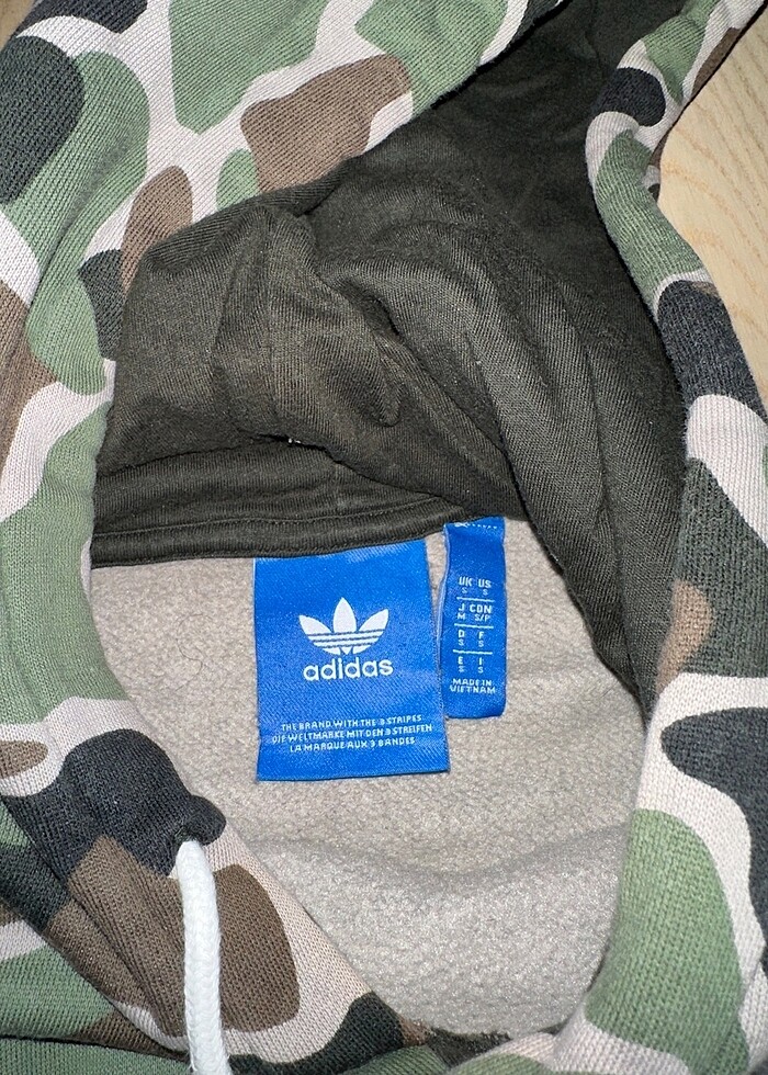 ADİDAS ŞARPKALI SWEATSHIRT S BEDEN - Görsel 3