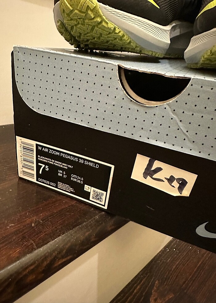 Nike Pegasus 39 Shield Sıfır 38.5 No 24.5 Cm - Görsel 5