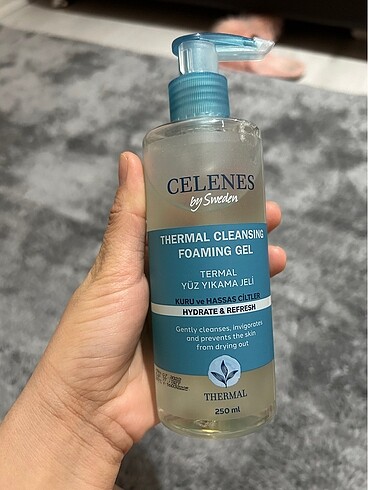 CELENES TERMAL CLEANSİNG YÜZ YIKAMA JELİ
