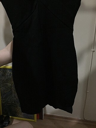 xs Beden siyah Renk hm elbise