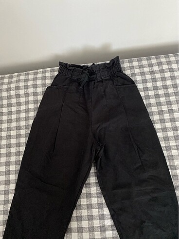 xs Beden siyah Renk p&b pantolon