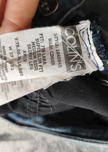 27 Beden Colin's skiny jean