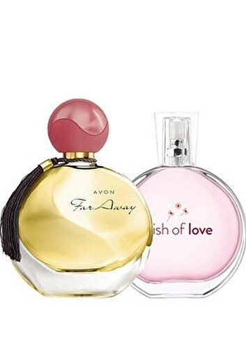 Far away 50ml ve wish of love 50 ml