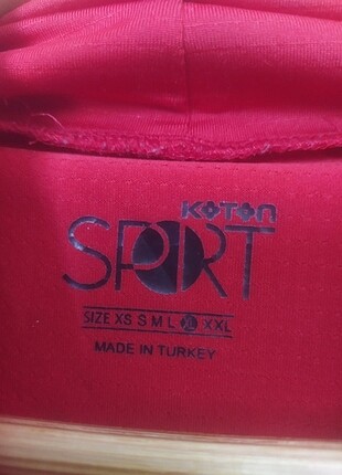 Koton Kırmızı spor sweatshirt