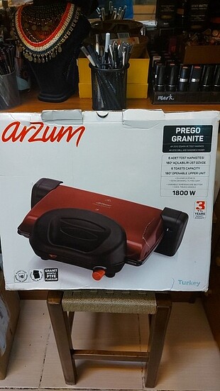 ARZUM IZGARA VE TOST MAKİNESİ