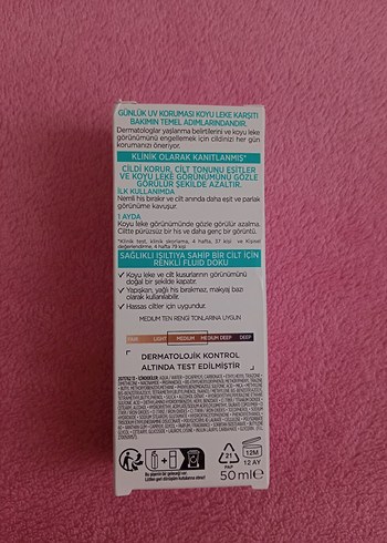 L'Oréal Paris Bright Reveal SPF 50 Renkli Yüz Güneş Kremi - Görsel 2