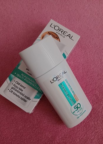 L'Oréal Paris Bright Reveal SPF 50 Renkli Yüz Güneş Kremi - Görsel 3
