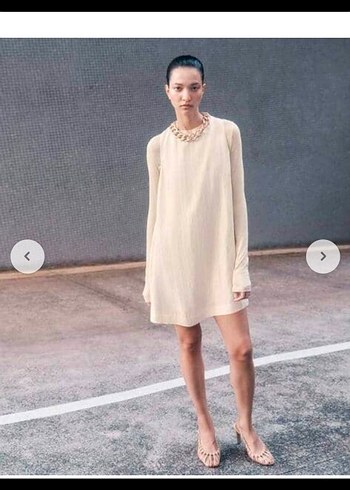 H&M ORİJİNAL H&M KOLSUZ ELBİSE