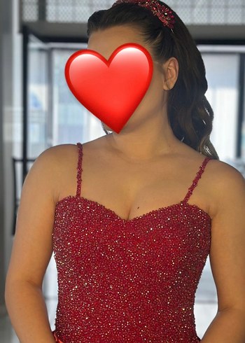 Alfabeta Bordo/Kırmızı nişanlık,kınalık,tuvalet