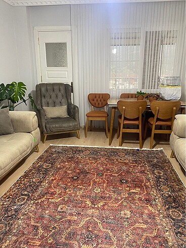 6m baskı kilim halı antibakteriyel