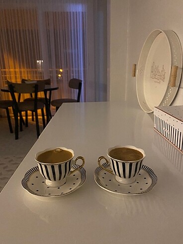 Beden beyaz Renk LCW 12 parça fincan takımı