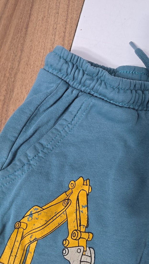 Erkek Çocuk Mavi Baskılı Rahat Eşofman - Görsel 3