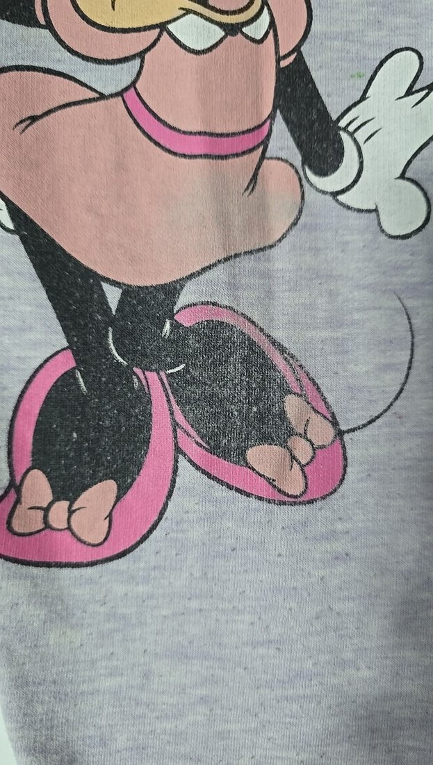 Kız Çocuk Gri Minnie Baskılı Eşofman Takımı - Görsel 4