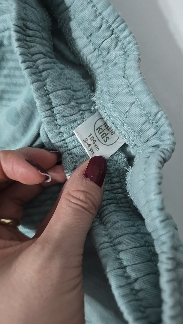 Erkek Kamuflaj Desenli mint Bol Kesim Pantolon - Görsel 4