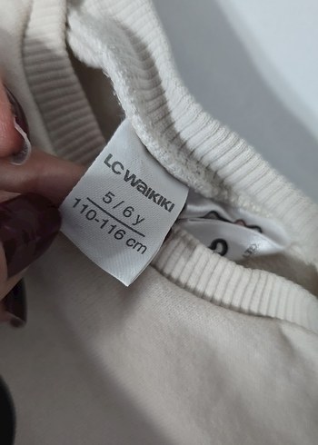 Kız Çocuk Gri Hello Kitty Sweatshirt - Görsel 4