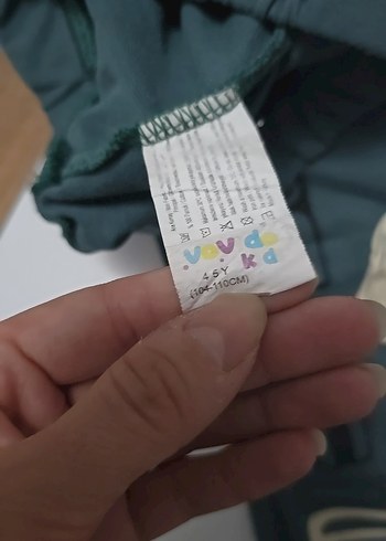 5 Yaş Beden gri Renk Baskılı Pamuklu Bebek Erkek Takım