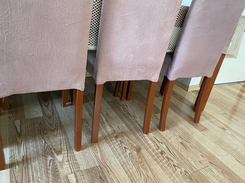 Pastel Renkli Modern Yemek Masası/6 kişilik - Görsel 2