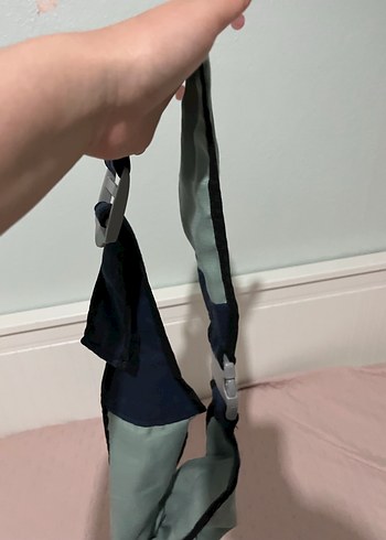 Koyu Yeşil Bebek Kanguru Sling - Görsel 2