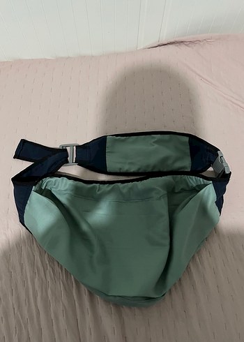 Koyu Yeşil Bebek Kanguru Sling - Görsel 3