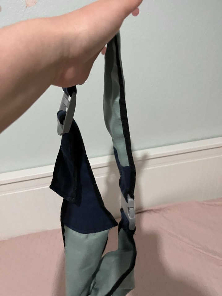 Koyu Yeşil Bebek Kanguru Sling - Görsel 2