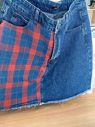42 Beden Jeans kot etek
