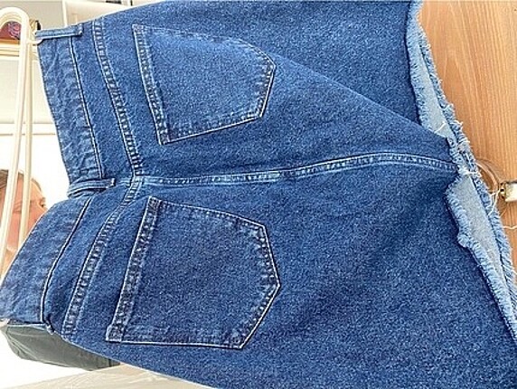 42 Beden mavi Renk Jeans kot etek