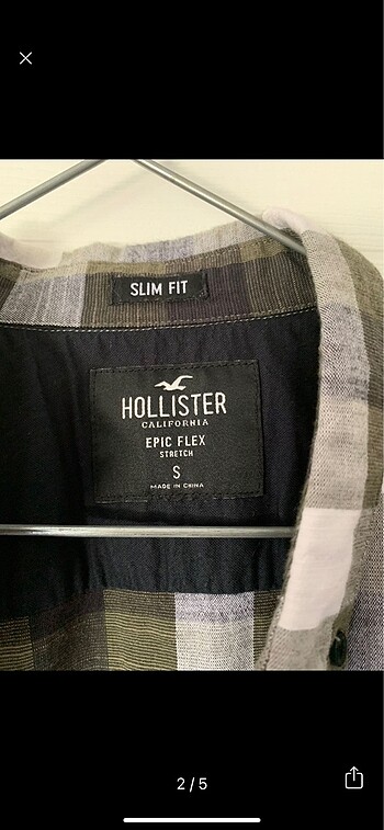 Abercrombie & Fitch Abercrombie&fitch ekose erkek gomlek