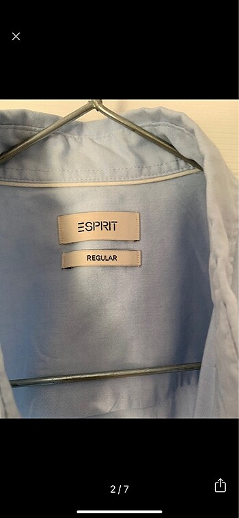 Esprit Esprit erkek gomlek mavi