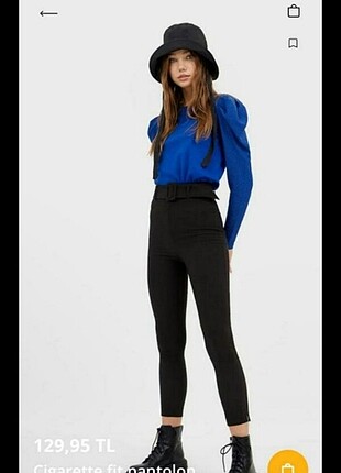Cigarette pantalon