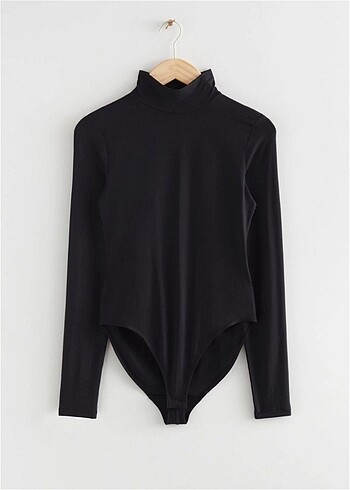 s Beden siyah Renk And Other Stories Modal Kumaş BodySuit