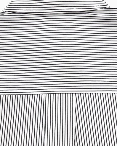 Cos Cos Oversize Çizgili Poplin Gömlek